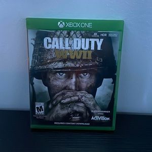 Call of Duty WWII Xbox one